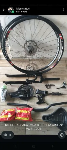 KIT PARA BICICLETA ARO 29 VALOR 120