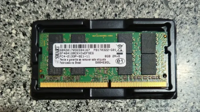 Memória RAM Smart SO-DIMM DDR4 8GB 2133MHz (Notebook)