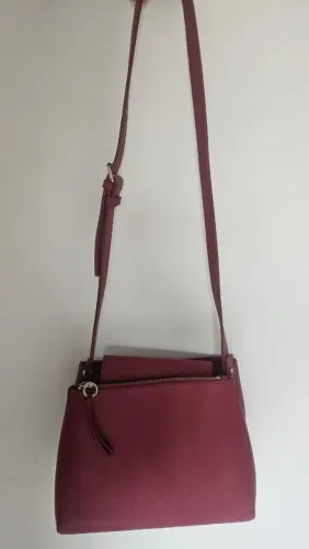 Bolsa Zara vermelha