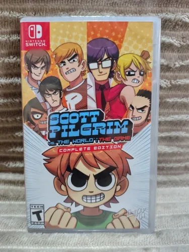 Scott Pilgrim vs the World The Game Nintendo Switch Limited Run Lacrado
