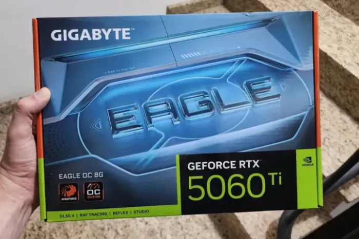 GeForce RTX 5060 Ti Eagle OC 8G - Lacrada - NF - Garantia 