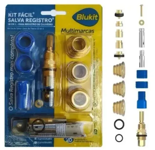 Kit reparo fácil salva registro blukit