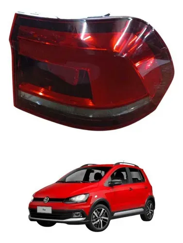 Lanterna Volkswagen Fox Traseira Direita 2013 A 2021 Origina Direito/passageiro Vermelha
