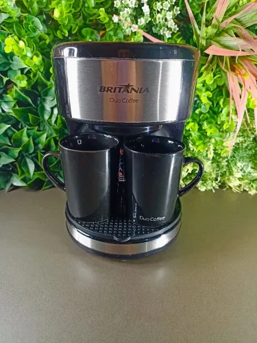 Cafeteira Duo Coffee Britânia - Faz 2 Cafés de Uma Só Vez