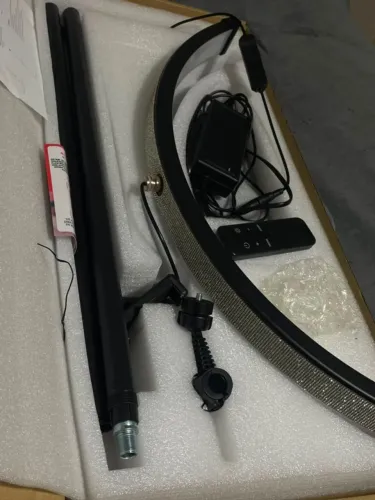Ring Light Meia Lua Profissional LED - NOVO, Usado Apenas 1x | Aceito Cartão