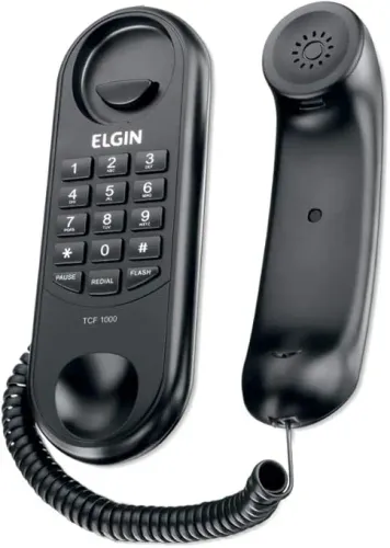 Telefone com fio Elgin TCF1000 