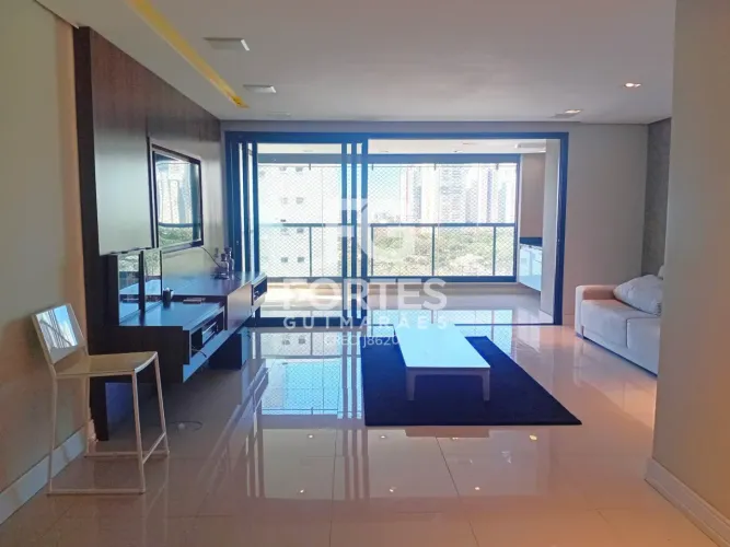 Apartamento Mobiliado Para Locação, 03 Quartos Sendo 03 Suítes, Varanda Gourmet, 160 m², B