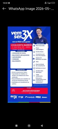 Vagas de emprego Superfrangolandia/vagas urgente 