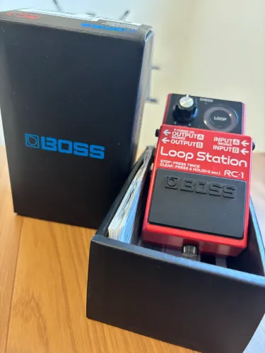 Pedal Boss RC1 Loop Station Zerado na Caixa