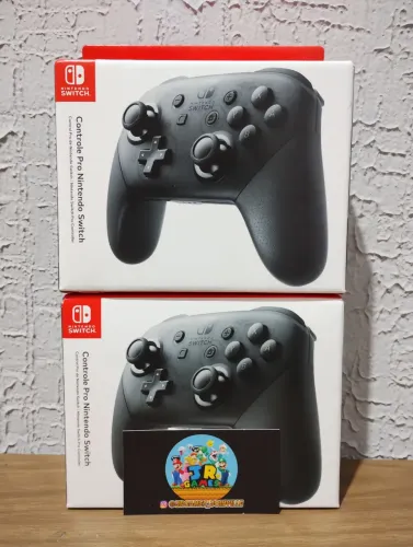 Controle Pro Nintendo Switch Original Lacrado (Aceitamos seu jogo usado como pagamento)
