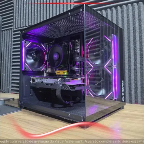 PC Gamer Ryzen 5 5500 RTX 2060 16GB 256GB NVMe ARGB