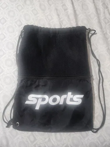 Bolsa estilo mochila preta