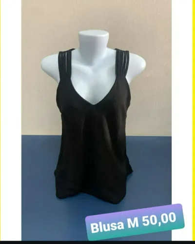 Blusa Cor Preto M