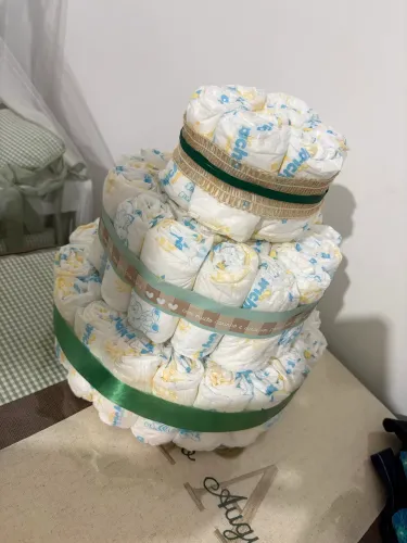 Bolo de fraldas