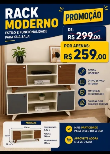 Rack moderno
