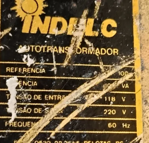 Transformador antigo