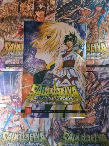 Mangás Lost Canvas edição especial - 1 ao 5 