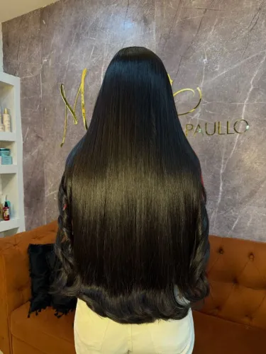 Cabelo mega hair brasileiro humano 65cm telado