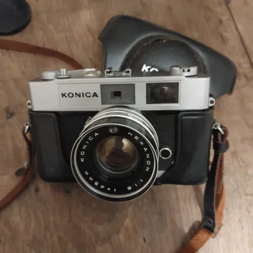 Camera Konica S1.6 - Leia o Anuncio