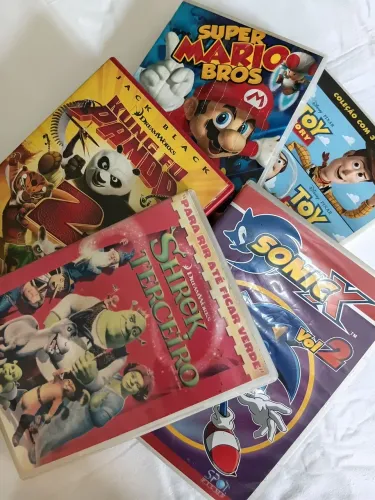 Kit 5 DVDs Infantis (C)