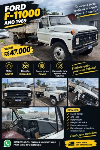 Caminhão Ford F11000
