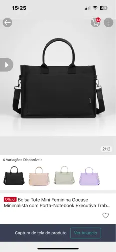 Mochila GoCase porta-notebook