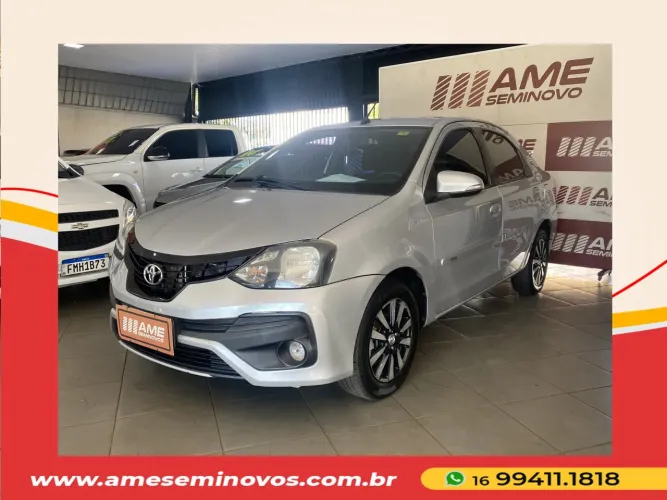 Toyota Etios XLS Sedan 1.5 Flex 16V 4P Aut. 2019
