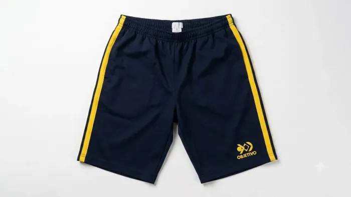 Short Colégio Objetivo Uniforme Escolar Original Masculino