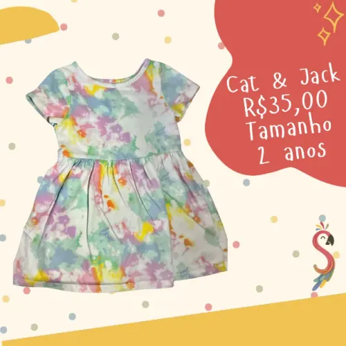 Vestido Tie-Dye Cat & Jack