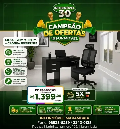 Mesa + cadeira