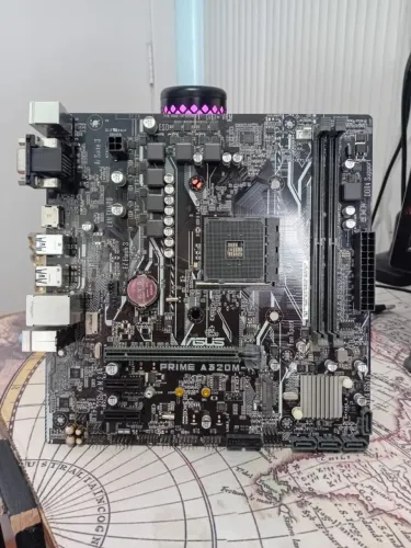 Placa mãe Asus Prime A320m-k BR USADA