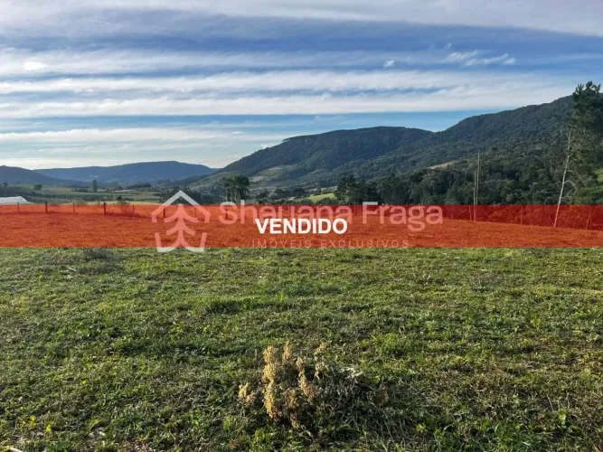 Rancho Queimado/SC - Terreno à Venda com CÓRREGO DE ÁGUA, VISTA, ÁREA PLANA COM PASTAGEM