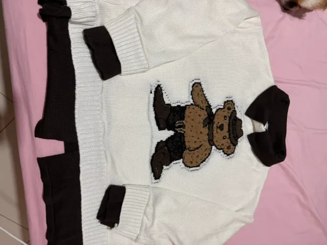 Blusão de linho de Urso.