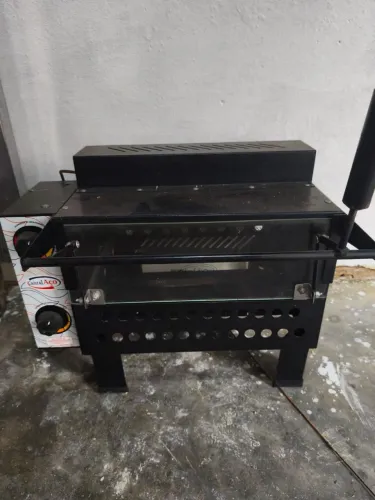  Forno pizza grill com infravermelho refratário