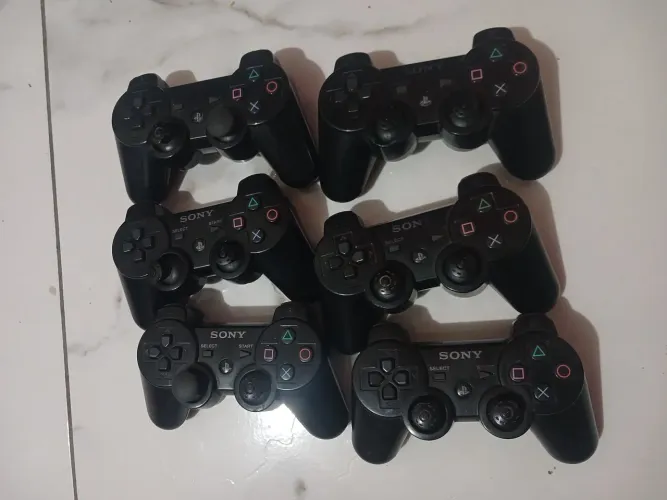 LOTE CONTROLE ORIGINAL PS3 COM DEFEITO 