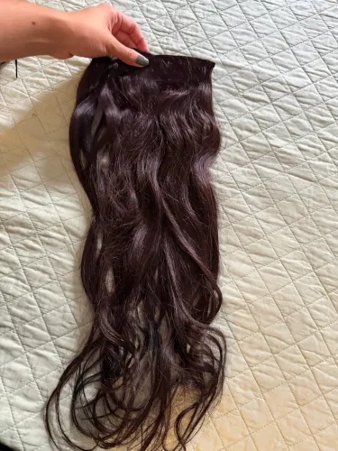 Vendo 4 telas de cabelo humano