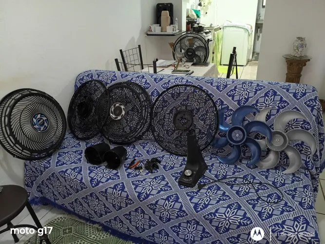 Peças para ventilador Arno 40cm turbo