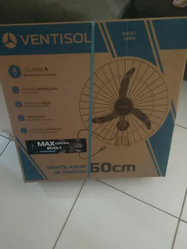 Ventilador ventisol 60cm (NOVO)
