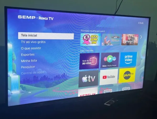 TV Roku smart Semp nova - 32 polegadas