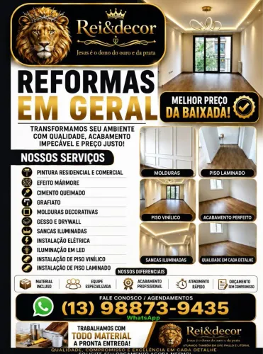 Instalação de piso vinílico e laminado 