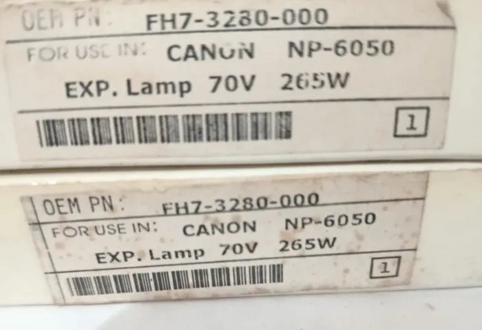 Lâmpada Exposição Canon NP6050 NP6045 70V 265W FH7-3280-000