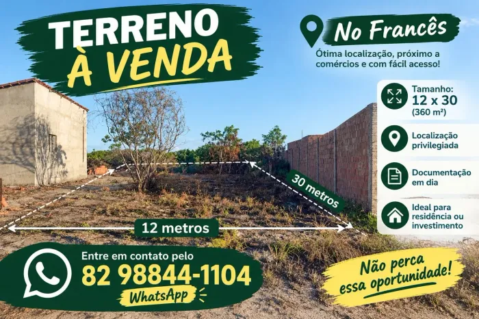 Terreno no Francês