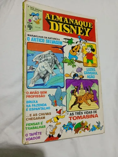 Almanaque Disney nº 8 as três vidas de tomasina abril