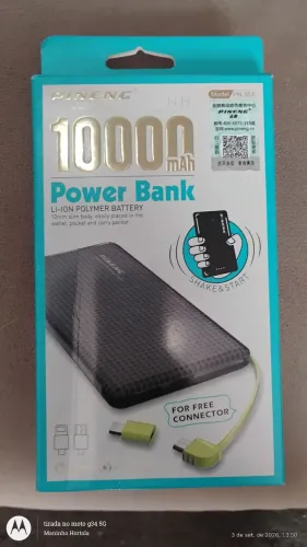Power bank 10000mah "BRANCO"