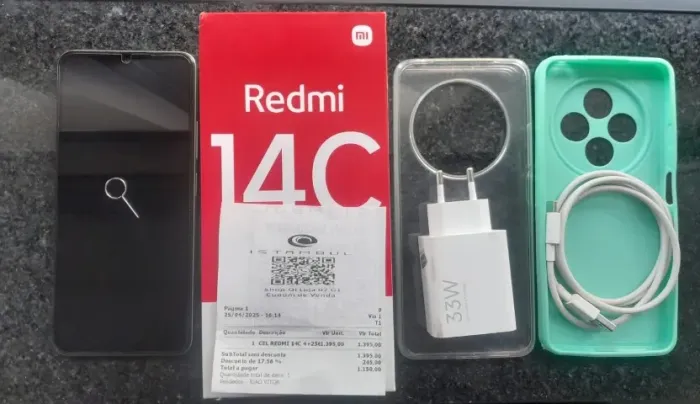 Vendo REDMI 14C Seminovo na caixa LEIA O ANÚNCIO (Não passo cartão, só no PIX)