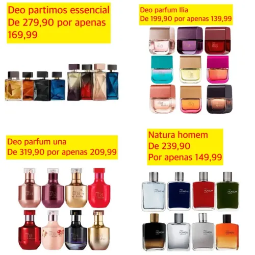 PRODUTOS NATURA PRONTA ENTREGA 