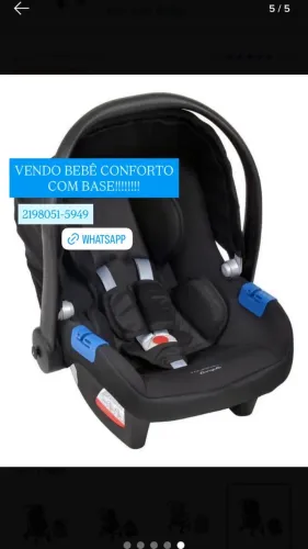 Vendo carrinho de bebê, bebê conforto e suporte (completo)