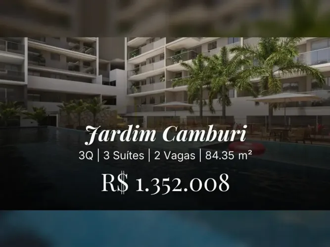 Jardim Camburi: Apartamento com design moderno e áreas de lazer completas!