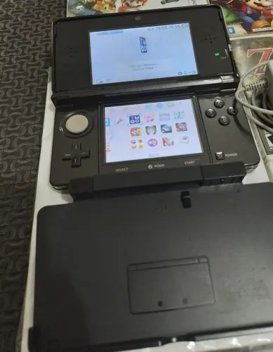 Nintendo 3DS Black Completo Desbloqueado