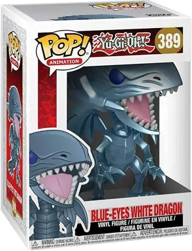 Funko Pop! Yu-Gi-Oh Blue Eyes White Dragon 389